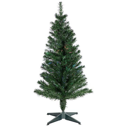 4ft. Fiber Optic Color Changing Pine Artificial Christmas Tree